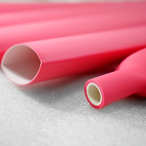 Tubo termoretráctil de doble pared flexible